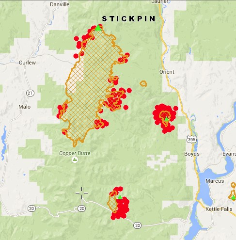 Wildland Fire Tracking Map - SETFA